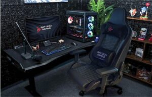 I added the gaming chair.